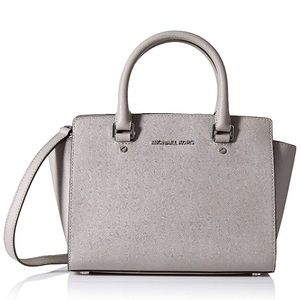 Michael Kors Selma Saffiano Leather Satchel